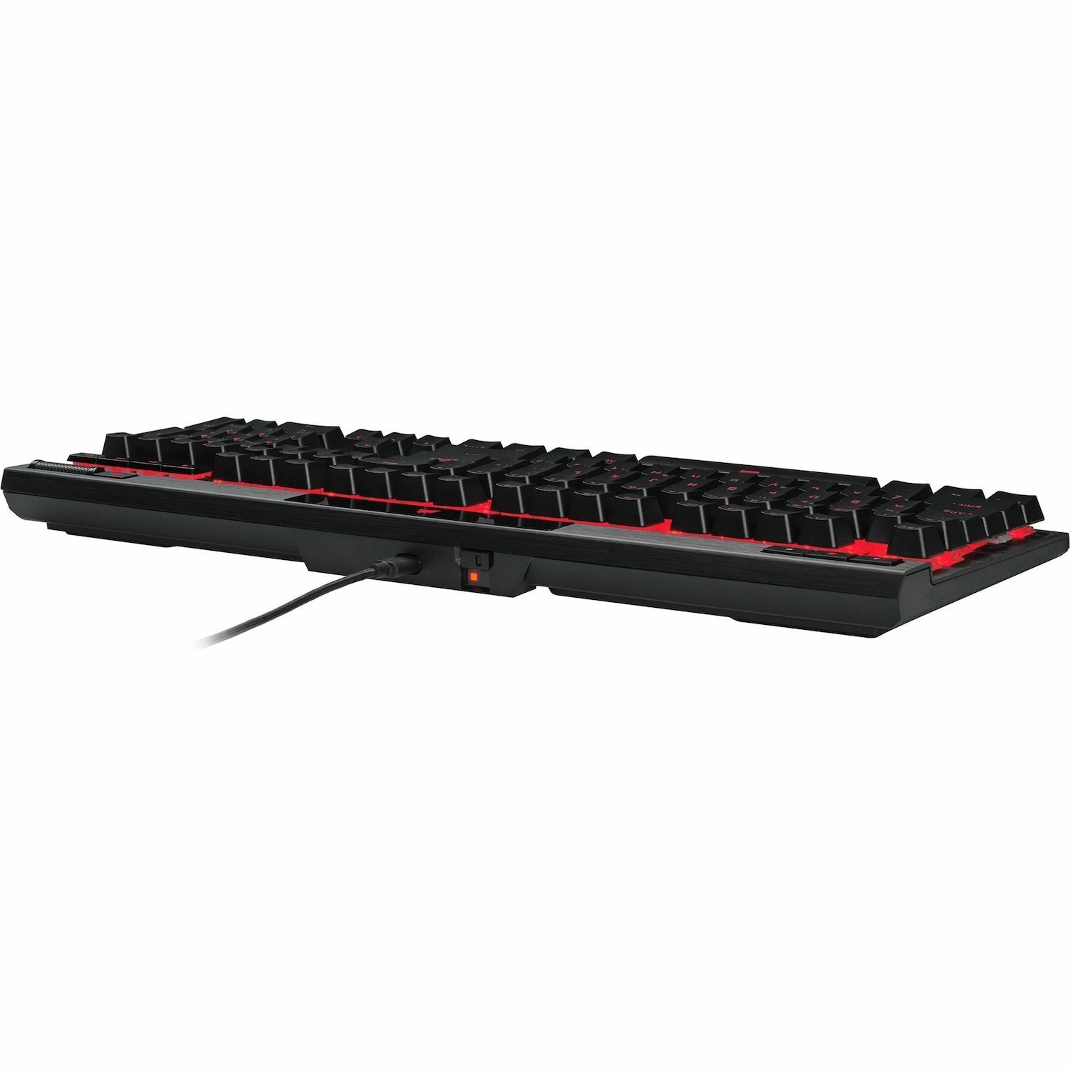 Corsair K70 Gaming Keyboard - Cable Connectivity - USB Type A Interface - RGB LED - English (North America) - Black