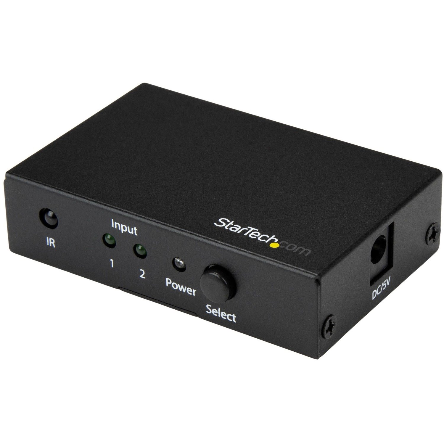 StarTech.com 2 Port HDMI Switch - 4K 60Hz - Supports HDCP - IR - HDMI Selector - HDMI Multiport Video Switcher - HDMI Switcher