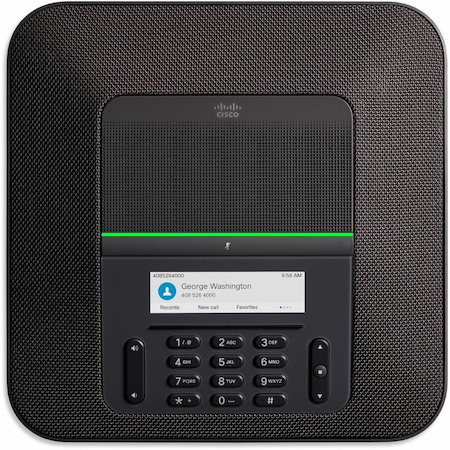Cisco 8832 IP Conference Station - Refurbished - Corded - Charcoal Black, Charcoal Gray