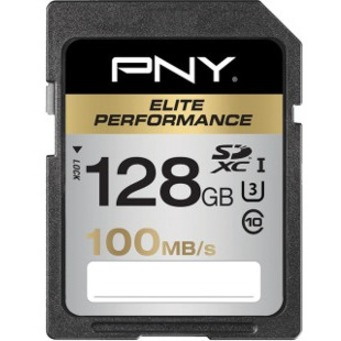 PNY Elite Performance 128 GB Class 10/UHS-I (U3) SDXC