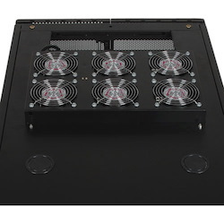 Tripp Lite by Eaton SmartRack Roof-Mounted Fan Panel - 6 208/240V high-performance fans; 420 CFM; C14 inlet
