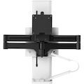 Ergotron TRACE Desk Mount for Monitor, LCD Display - White