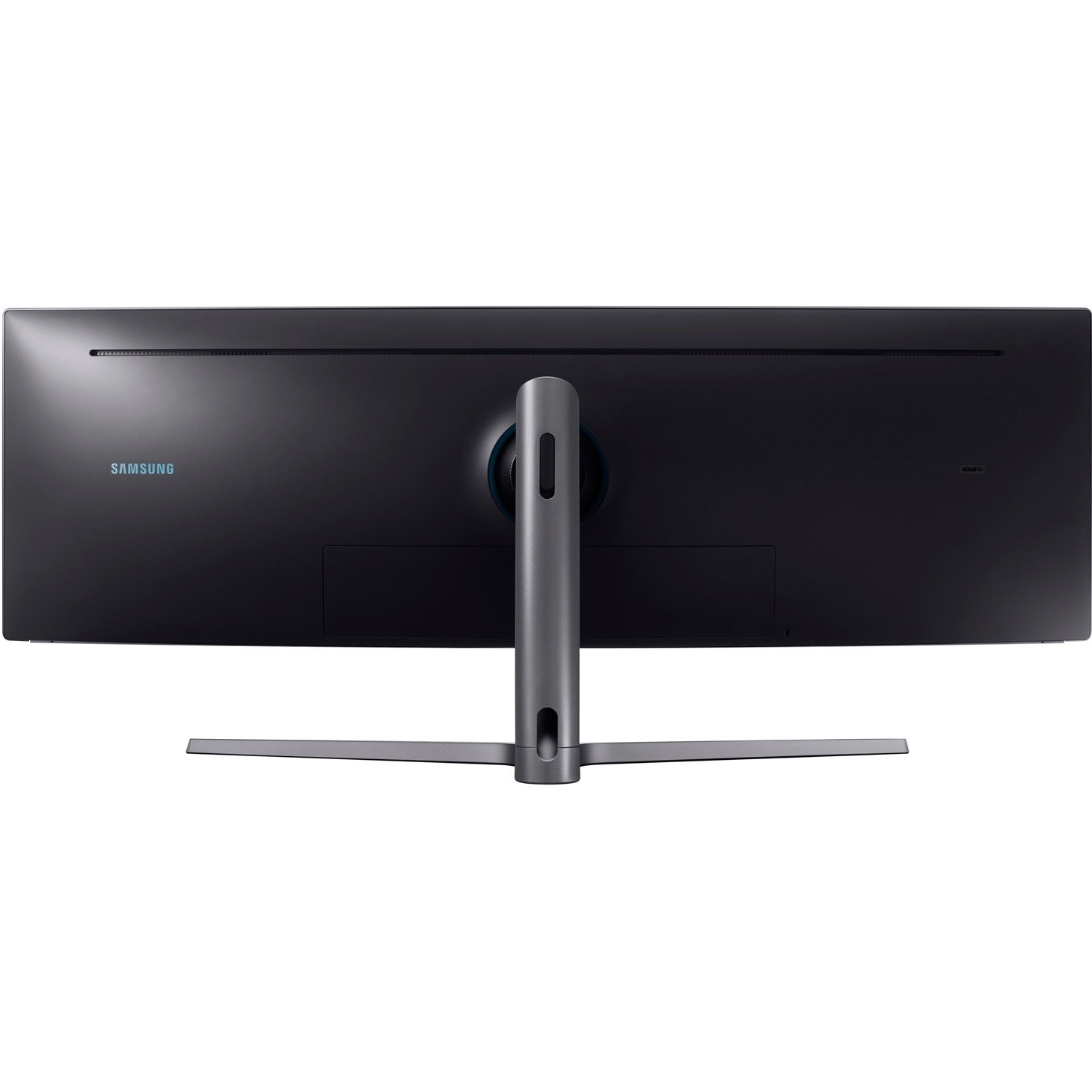 Samsung C49HG90DMN 49" Class Curved Screen LCD Monitor - 32:9 - Charcoal Black, Titanium