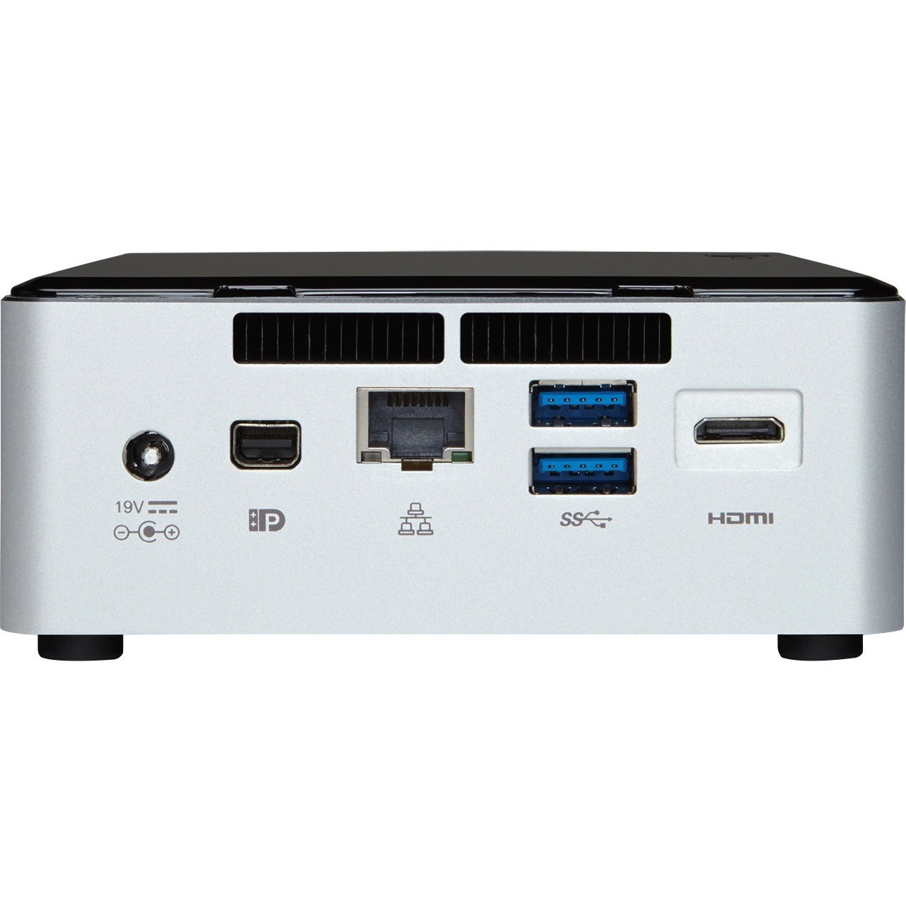 Intel NUC5CPYH Desktop Computer - Intel Celeron N3050 - Mini PC - Silver, Black