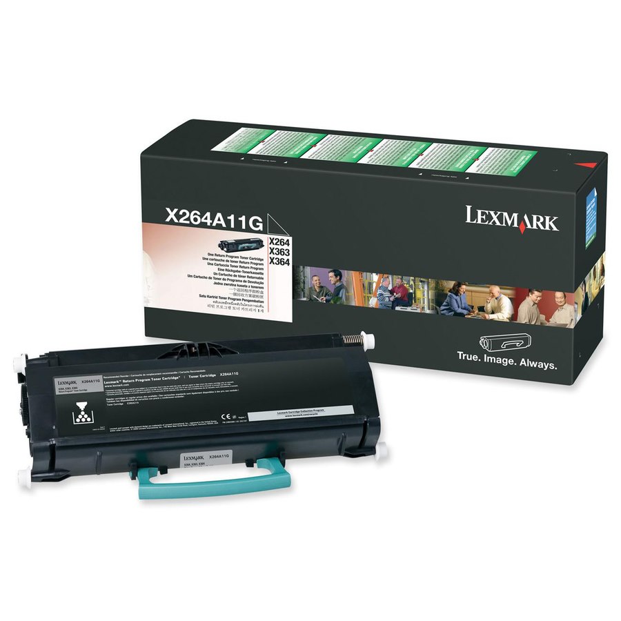 Lexmark X463A11G Original Laser Toner Cartridge - Black Pack