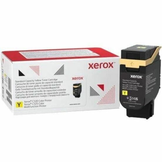 Xerox Genuine XeroxÂ&reg; C320 Color Printer&acirc;&euro;/&acirc;&euro;C325 Color Multifunction Printer Yellow Standard capacity Toner Cartridge (1800 Pages) - 006R04822