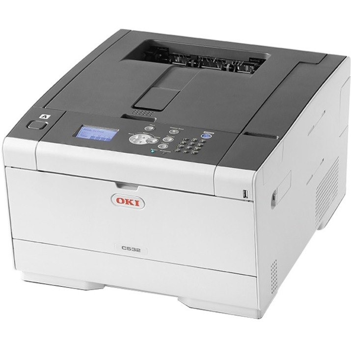 Oki C532dn Desktop LED Printer - Color