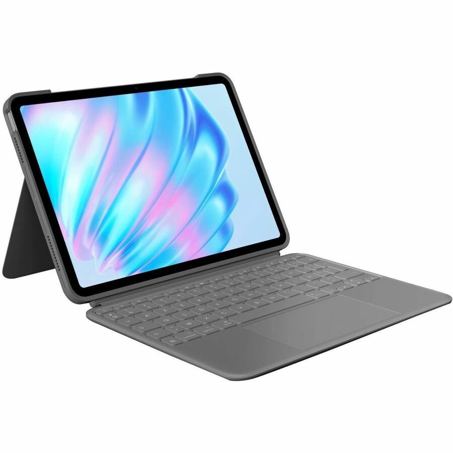 Logitech Combo Touch iPad Air 11Inch M2 Oxford Grey (Fra)