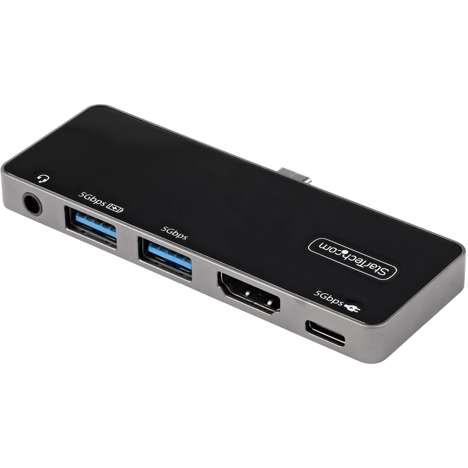 STARTECH.COM USB C MULTIPORT ADAPTER - USB-C TO 4K 60HZ HDMI 2.0, 100W POWER DELIVERY PASS