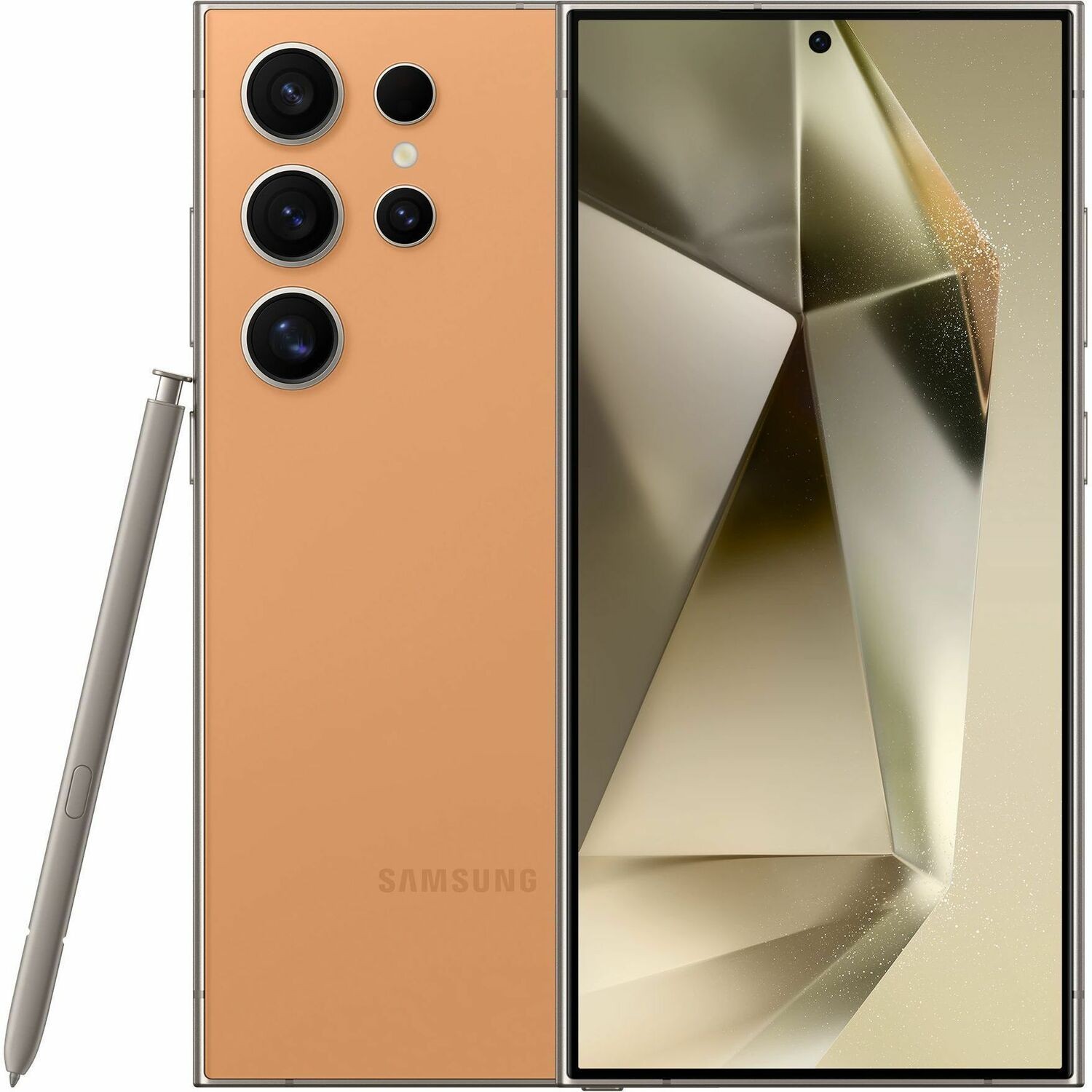 Samsung Galaxy S24 Ultra (Online Exclusive) SM-S928B/DS 1 TB Smartphone - 17.3 cm (6.8") Dynamic AMOLED 2X QHD+ 3120 x 1440 - Octa-core (Cortex X4Single-core (1 Core) 3.39 GHz + Cortex A720 Triple-core (3 Core) 3.10 GHz + Cortex A720 Dual-core (2 Core) 2.90 GHz - 12 GB RAM - Android 14 - 5G - Titanium Orange