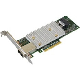 Microchip Adaptec HBA 1100-8i8e SAS Controller - 12Gb/s SAS - PCI Express 3.0 x8 - Plug-in Card