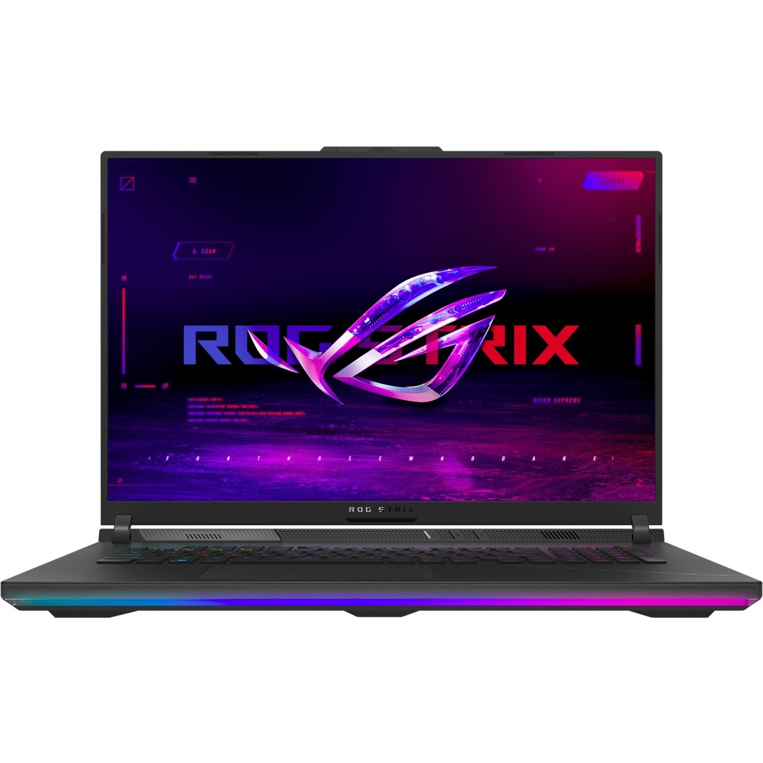 Asus ROG Strix SCAR 18 G834 G834JY-XS97 18" Gaming Notebook - QHD+ - Intel Core i9 13th Gen i9-13980HX - 32 GB - 2 TB SSD - Black