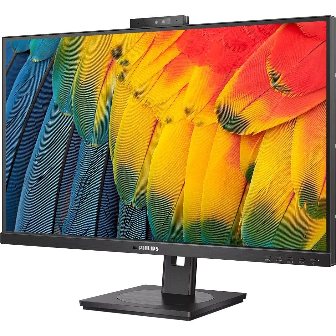 Philips 27B1U5601H 27" Class Webcam WQHD LCD Monitor - 16:9 - Textured Black