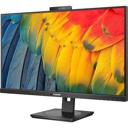 Philips 27B1U5601H 27" Class Webcam WQHD LCD Monitor - 16:9 - Textured Black