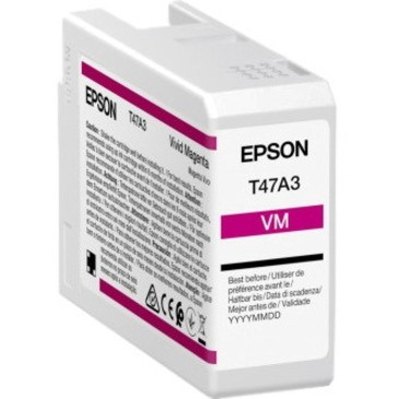 Epson UltraChrome PRO T47A3 Original Inkjet Ink Cartridge - Single Pack - Vivid Magenta - 1 Pack