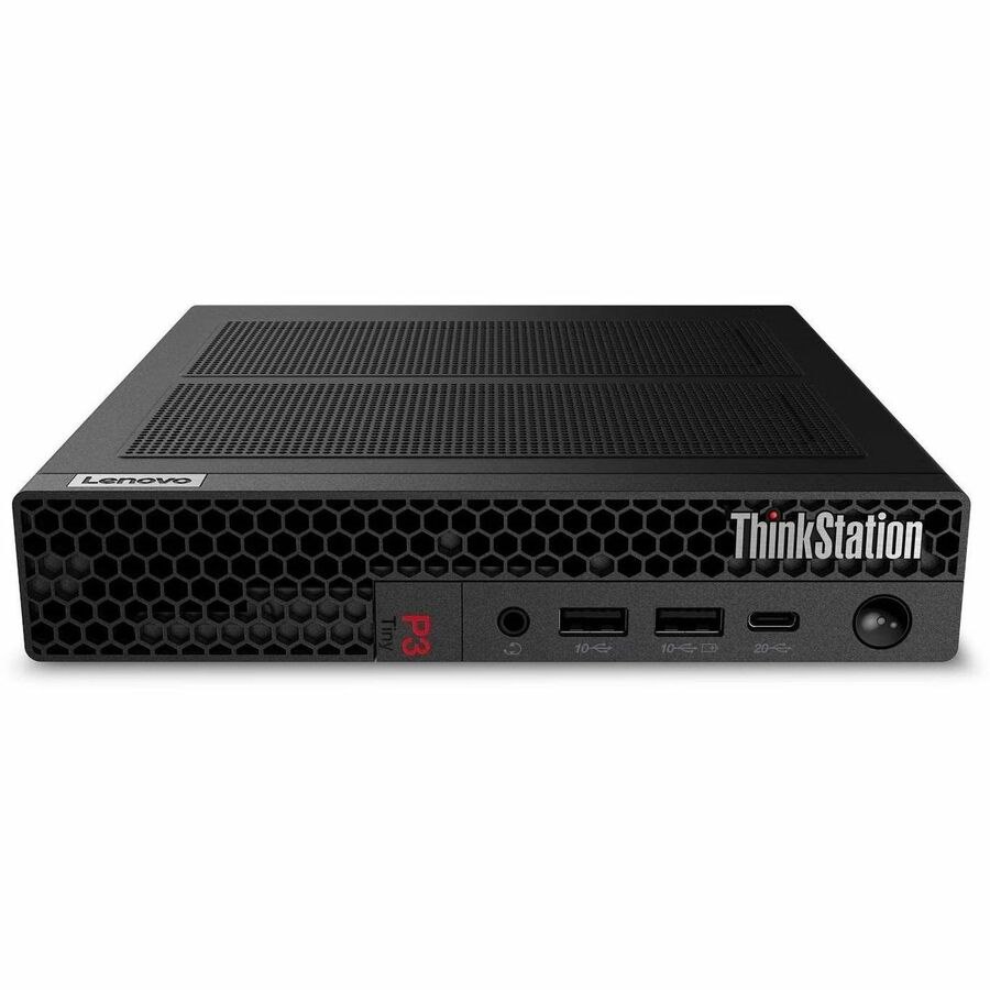 Lenovo ThinkStation P3 Gen 2 30K5001SUS Workstation - 1 x Intel Core Ultra 7 265 - vPro Technology - 32 GB - 1 TB SSD - Tiny - Black