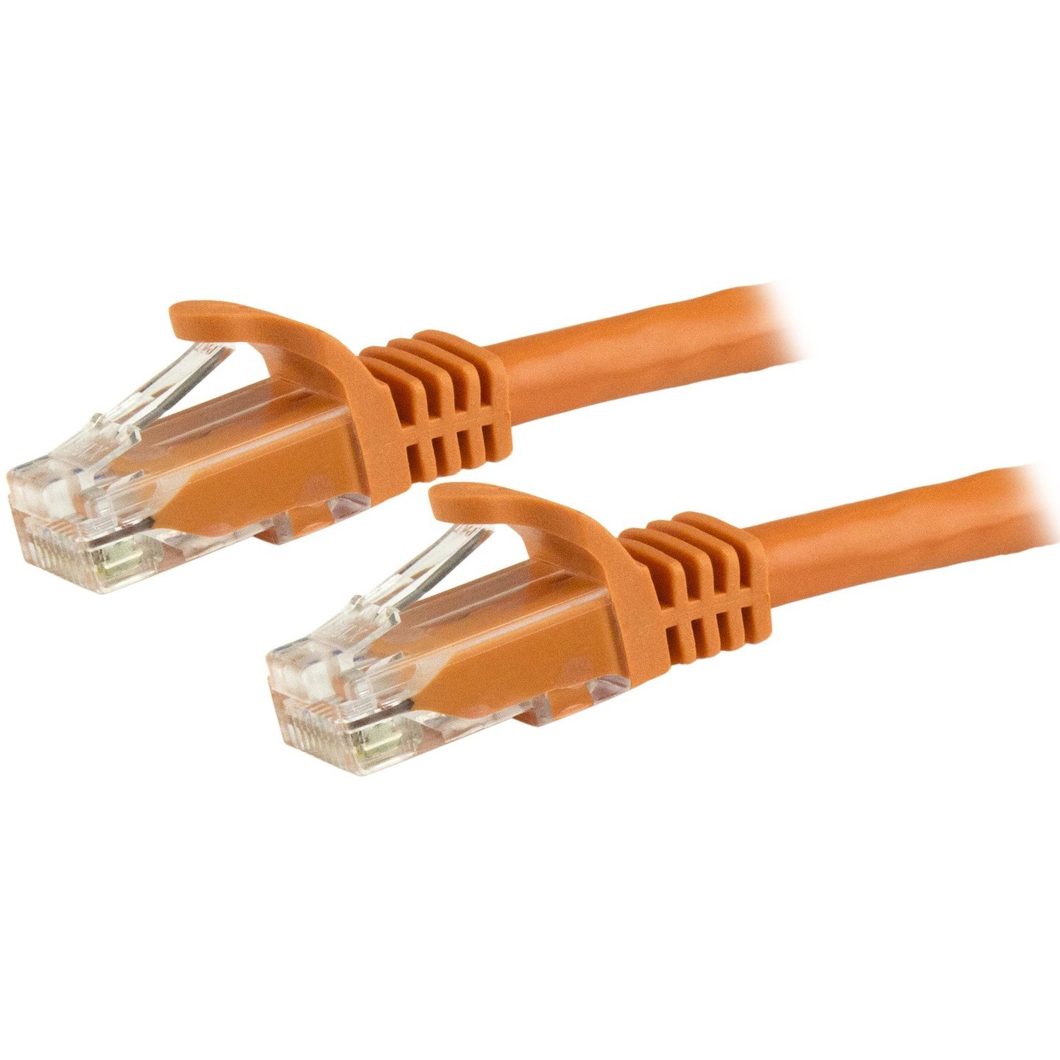 STARTECH.COM 1.5M CAT6 CABLE, RJ45 PATCH CORD, SNAGLESS, 650MHz 100W, ORANGE, LTW
