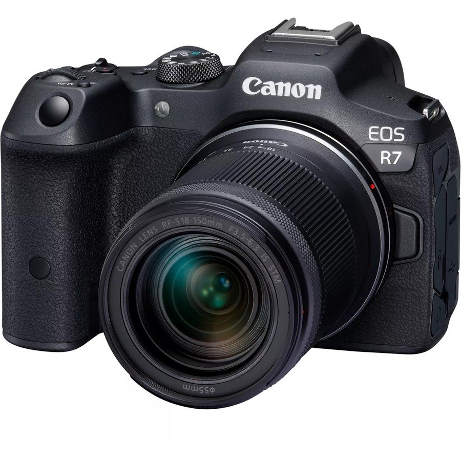 Canon EOS R7 32,5 Megapixel Systeemcamera met lens - 18 mm - 150 mm