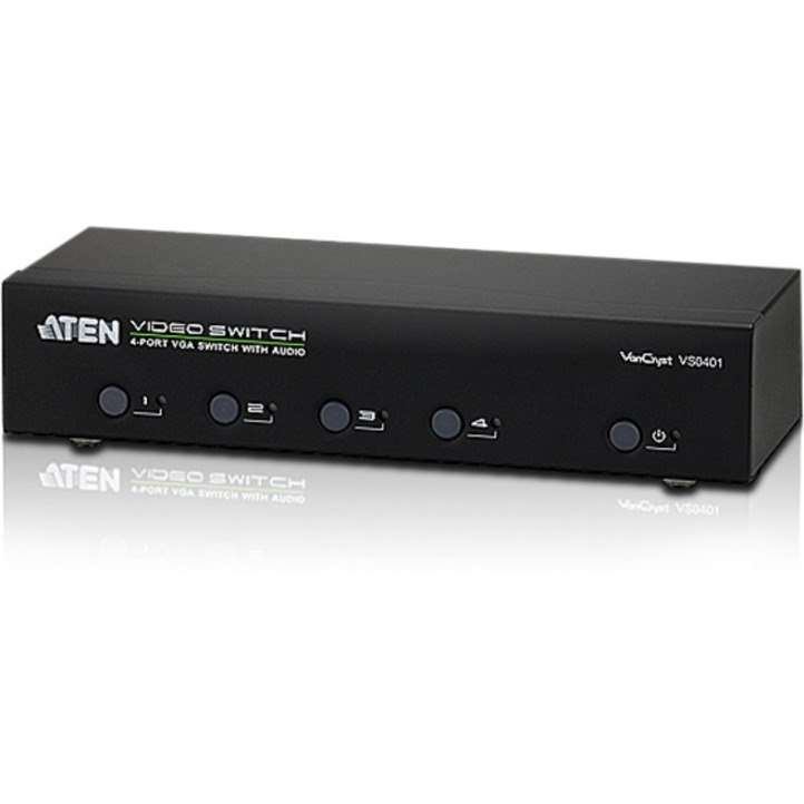 ATEN VanCryst VS0401 Audio/Video Switchbox - Cable