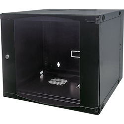 Intellinet Network Cabinet, Wall Mount (Double Section), 15U, 600mm Depth, Black, Flatpack, Max 30kg, 19" , Three Year Warranty