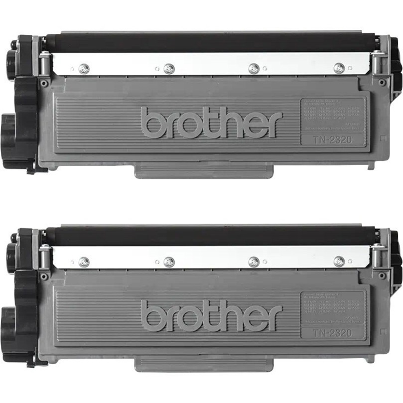 Brother TN2320TWIN Original High Yield Laser Toner Cartridge - Twin-pack - Black - 2 Pack
