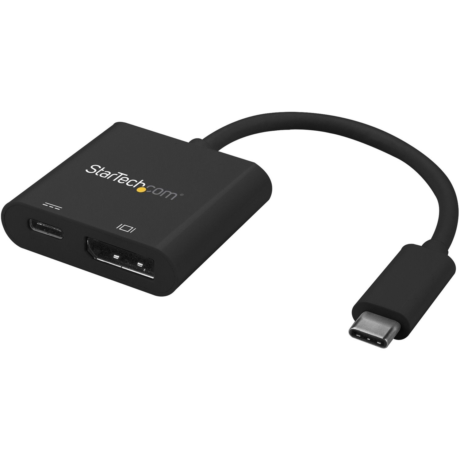 StarTech.com USB C to DisplayPort Adapter with 60W Power Delivery Pass-Through - 4K 60Hz USB Type-C to DP 1.2 Video Converter w/ Charging