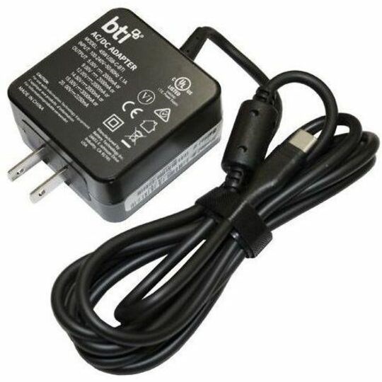 BTI 4X20V07881-BTI 20V 45W USB-C AC ADAPTER FOR THINKPAD E480, E485, E490, E490s, E495, E580, E585, E590, E595, L380, L390, L480, L580