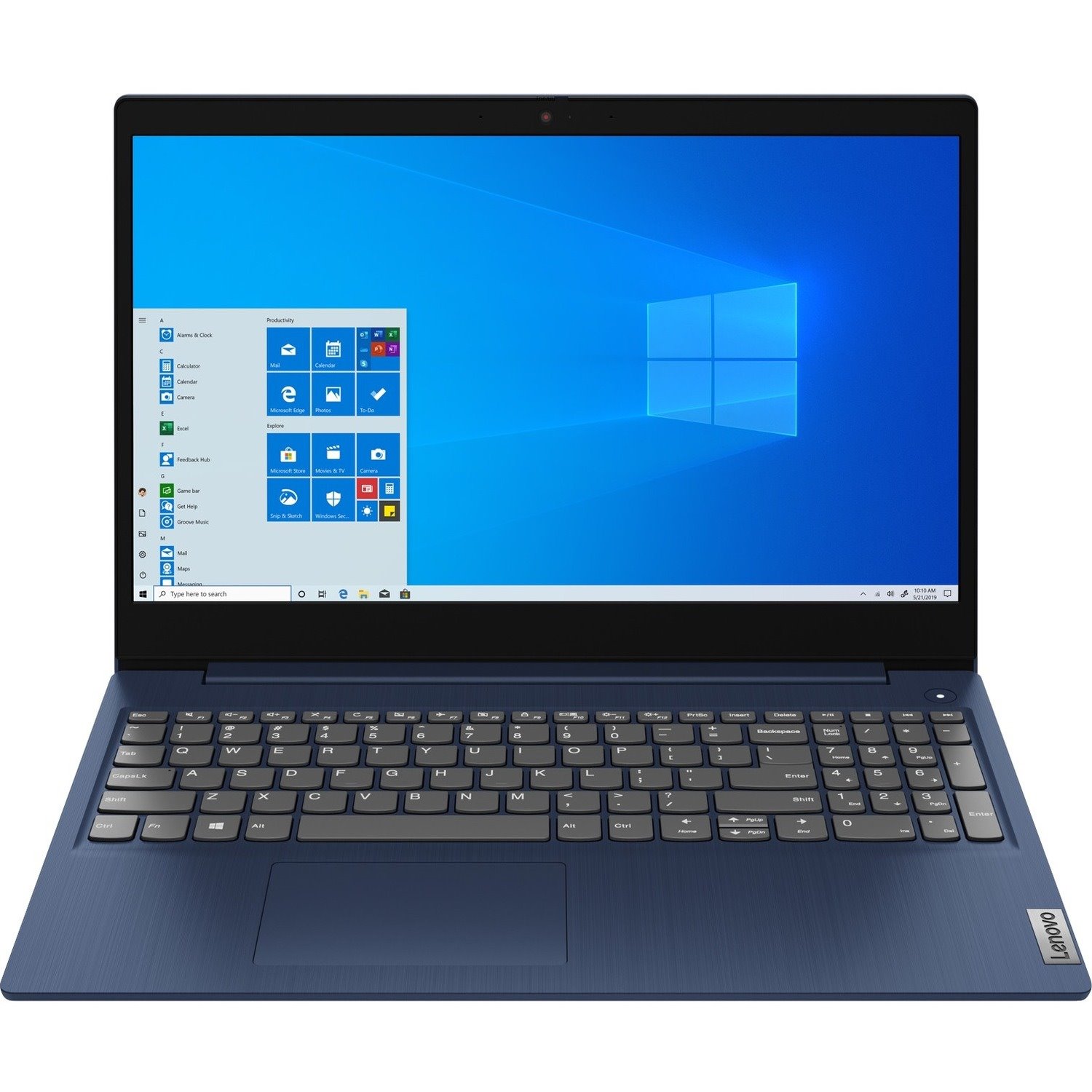 Lenovo IdeaPad 3 15IIL05 81WE01JJUK 39.6 cm (15.6") Notebook - Full HD - Intel Core i7 10th Gen i7-1065G7 - 8 GB - 512 GB SSD - English (UK) Keyboard - Abyss Blue