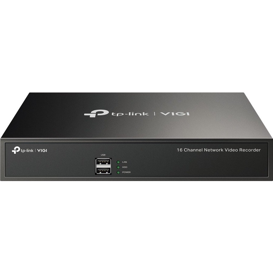 TP-LINK VIGI 16-CH NVR, 3.5"(0/1), UHD, 8MP, HDMI(1), VGA(1), 10/100(1), 3YR