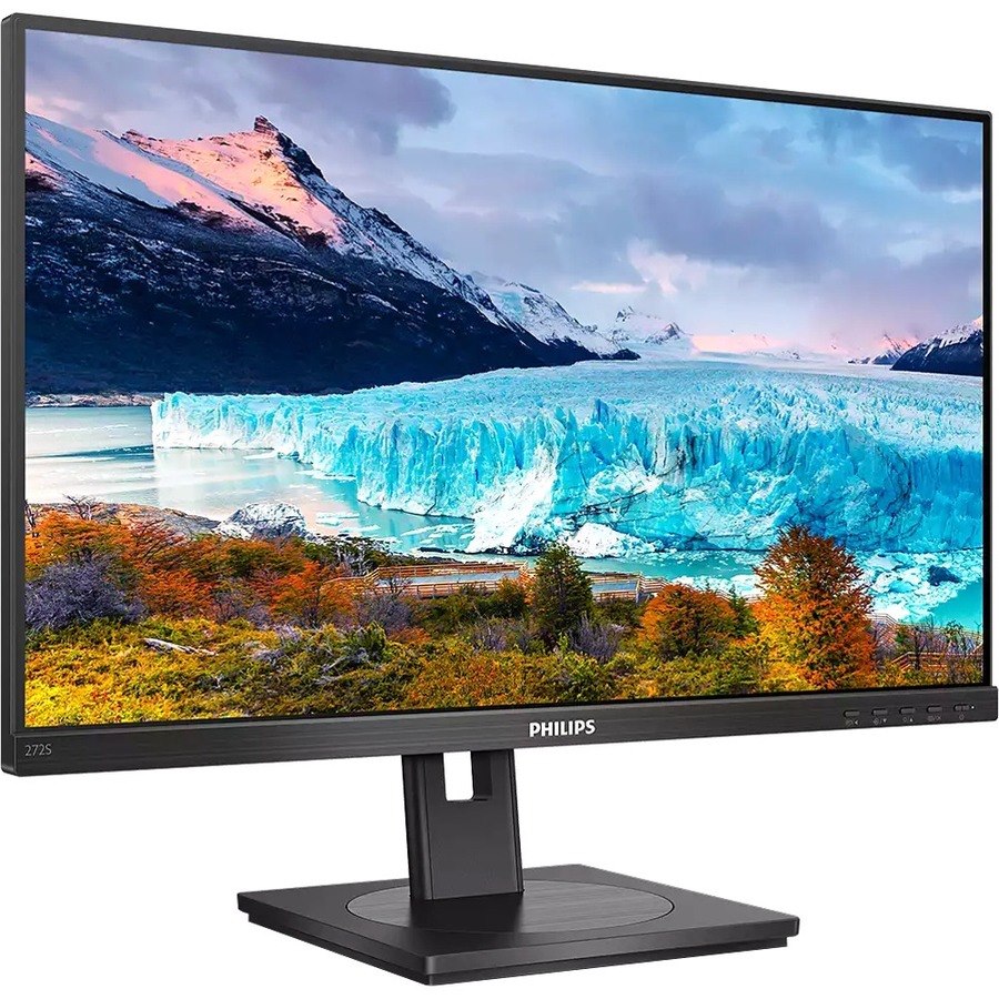 Philips 272S1AE 27" Class Full HD LCD Monitor - 16:9 - Textured Black