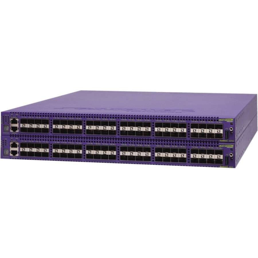 Lenovo Extreme Networks Summit 10 Gig Switch-Summit X670V-48x-BF (17102)-10G Fiber