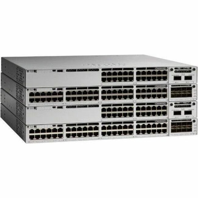 Cisco Catalyst 9300 C9300X-48HX 48 Ports Manageable Ethernet Switch - 10 Gigabit Ethernet - 10GBase-T