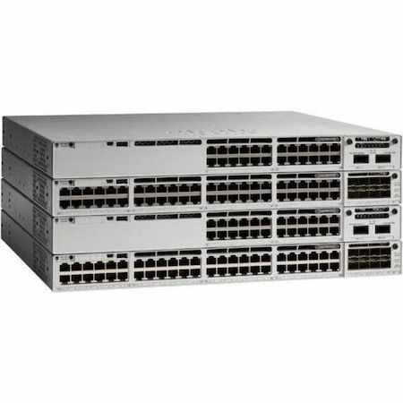 Cisco Catalyst 9300 C9300X-48HX 48 Ports Manageable Ethernet Switch - 10 Gigabit Ethernet - 10GBase-T