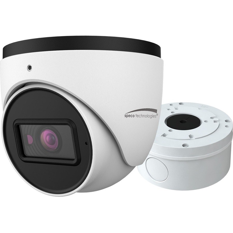 Speco O4T7N 4 Megapixel Indoor/Outdoor Network Camera - Color - Turret - White