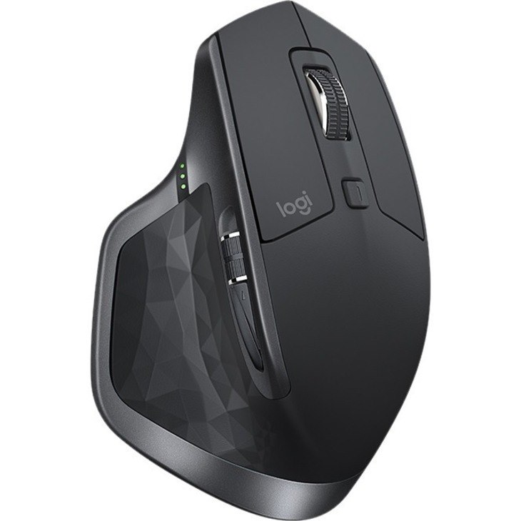 Logitech MX Master 2S Bluetooth Edition Wireless Mouse, Multi-Surface, Hyper-Fast Scrolling, Ergonomic, Graphite