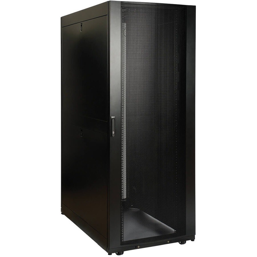 Eaton Tripp Lite Series 42U SmartRack Deep and Wide Rack Enclosure Cabinet with doors & side panels