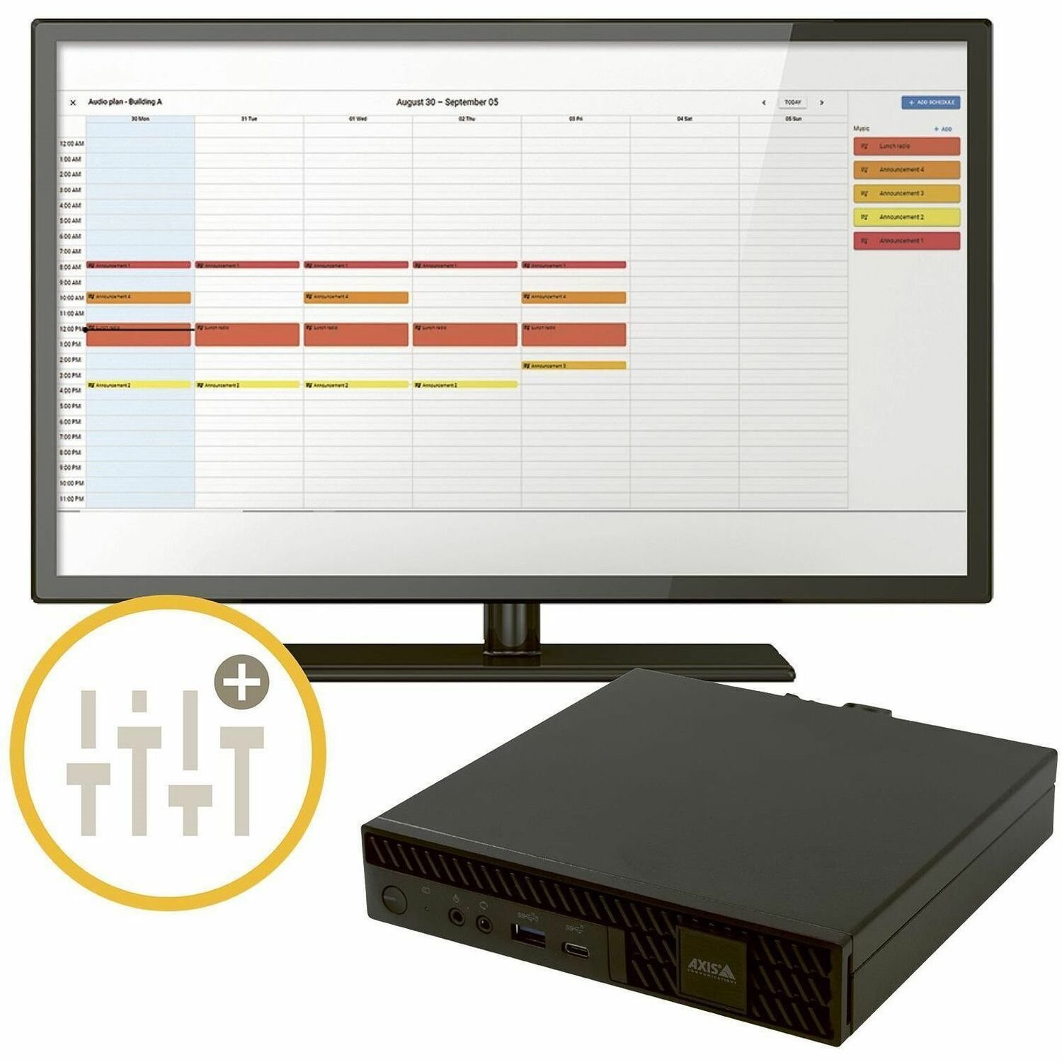 AXIS Audio Manager Pro C7050 Mk III