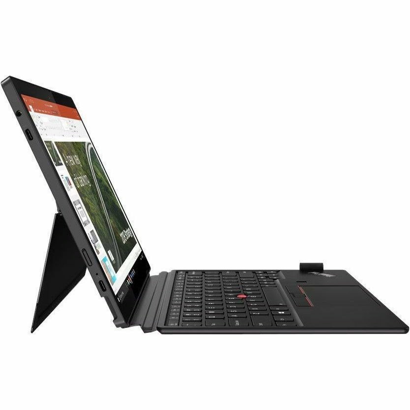 Lenovo ThinkPad X12 Detachable Gen 2 21LK000EAU 12.3" Touchscreen Detachable 2 in 1 Notebook - Full HD Plus - Intel Core Ultra 7 164U - vPro Technology - 16 GB - 512 GB SSD - English Keyboard - Black