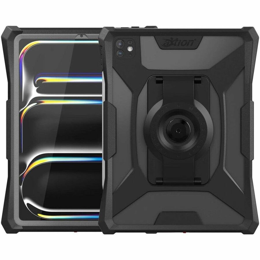 The Joy Factory aXtion Slim MH Rugged Carrying Case for 27.9 cm (11") Apple iPad Pro 11 (2024) Tablet - Clear