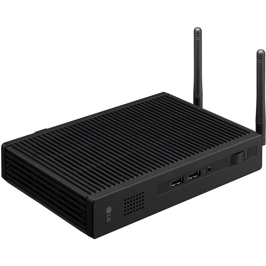 LG CL600N-6N Thin Client - Intel Celeron J4105 Quad-core (4 Core) 1.50 GHz - Black