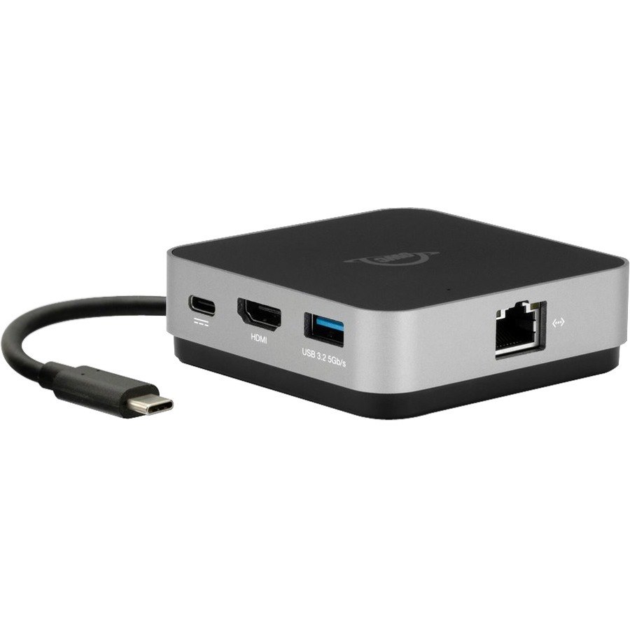 OWC USB-C Travel Dock E Compact And Portable USB-C 6 Port Dock with Ethernet