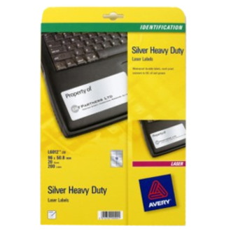 Avery Permanent Adhesive Heavy Duty Label