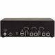 Black Box Secure KVM Switch, NIAP 4.0 Certified - 2-Port, Single-Monitor, FlexPort HDMI/DisplayPort, CAC