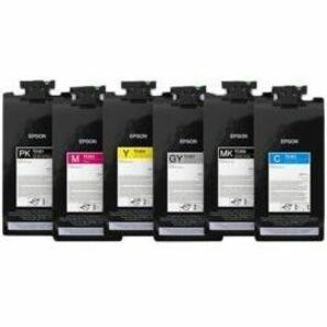 Epson UltraChrome PRO6 T53E Original High Yield Inkjet Ink Cartridge - Color - 6.0 Pack