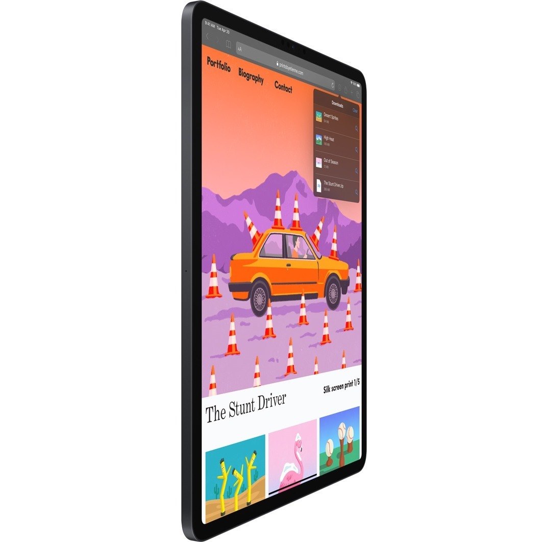 Apple iPad Pro (3rd Generation) A2459 Tablet - 11" - Apple M1 Octa-core - 8 GB - 128 GB Storage - iPadOS 14 - 5G - Space Gray