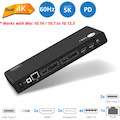 SIIG USB 3.1 Type-C Dual 4K Docking Station with Power Delivery 60W