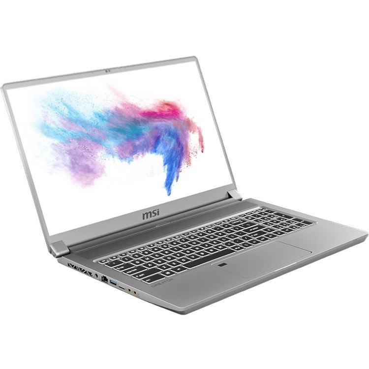 MSI Creator 17 A10SFS-254 17.3" Gaming Notebook - 3840 x 2160 - Core i7 i7-10875H - 32 GB RAM - 1 TB SSD - Space Gray with Silver Diamond Cut