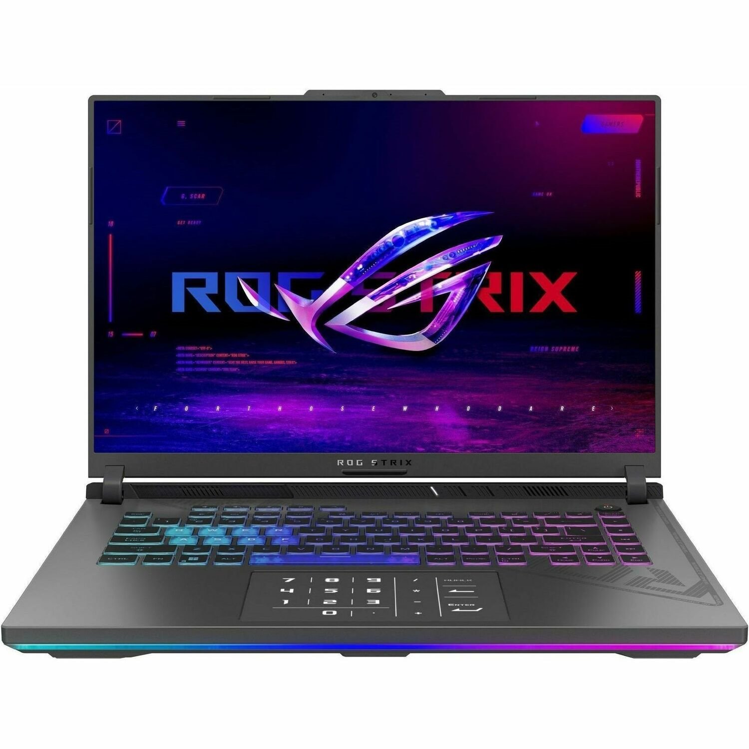 Asus ROG Strix G16 G614 G614PM-RV065W 16" Gaming Notebook - Full HD Plus - AMD Ryzen 9 8940HX - 16 GB - 1 TB SSD - Eclipse Gray