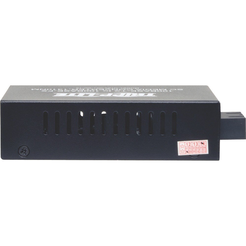 Eaton Tripp Lite Series 10/100 SC Singlemode Fiber to Ethernet Media Converter, 15km, 1310nm