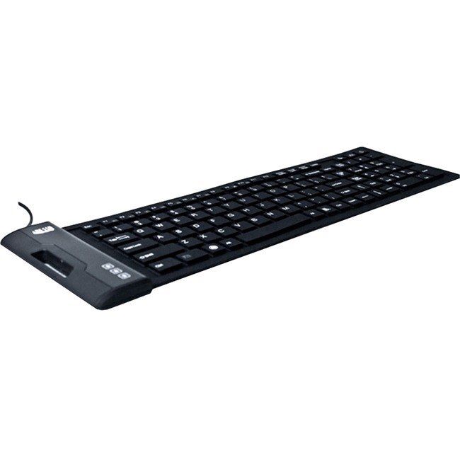 Adesso Antimicrobial Waterproof Flex Keyboard (Compact Size)